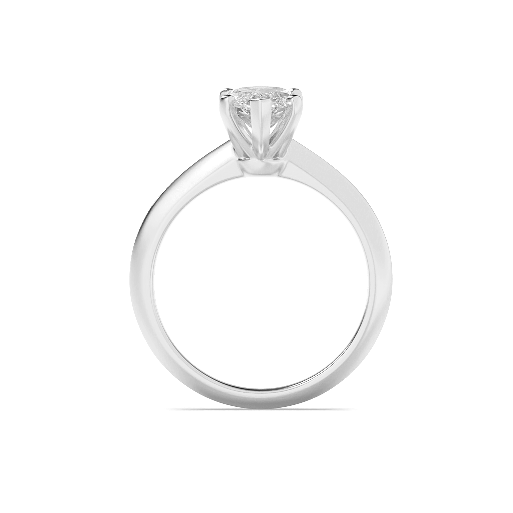 Chelsea Marquise Solitaire - White Gold Aura Diamonds