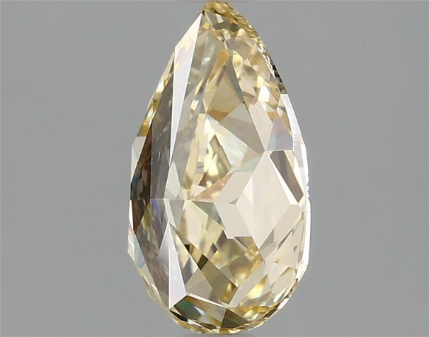 Intense Yellow 1.5 Carat Pear Cut - VVS1 | Loose Lab Grown Diamond for Engagement Ring | IGI Certified Aura Diamonds