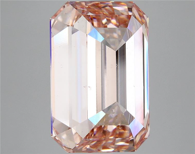 Intense Pink 10 Carat Emerald Cut - VS2 | Loose Lab Grown Diamond for Engagement Ring | IGI Certified Aura Diamonds