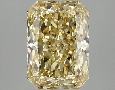 Yellow 3 Carat Radiant Cut - VVS2 | Loose Lab Grown Diamond for Engagement Ring | IGI Certified Aura Diamonds