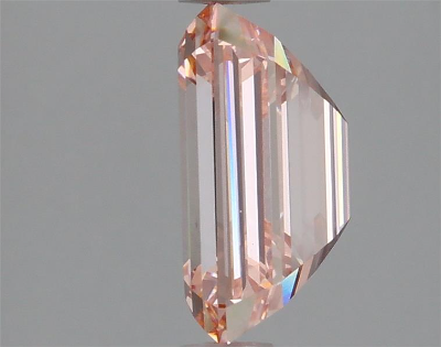 Intense Pink 2.9 Carat Emerald Cut - VVS2 | Loose Lab Grown Diamond for Engagement Ring | IGI Certified Aura Diamonds