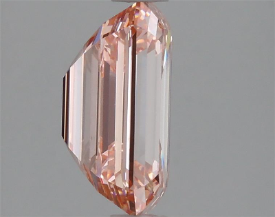 Intense Pink 2.9 Carat Emerald Cut - VVS2 | Loose Lab Grown Diamond for Engagement Ring | IGI Certified Aura Diamonds
