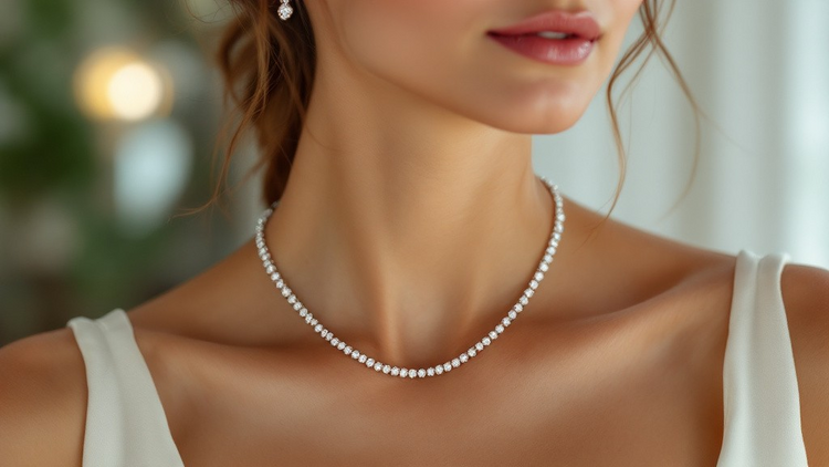 Moissanite Necklaces & Pendants