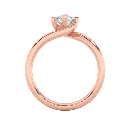 Signature Marquise Solitaire with Six Prongs - Rose Gold