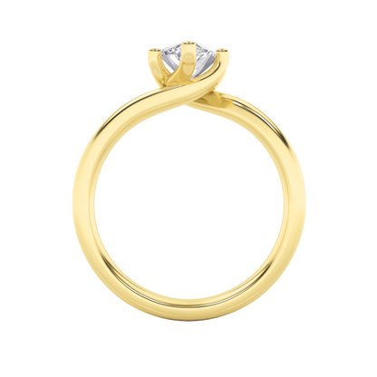 Signature Marquise Solitaire with Six Prongs - Yellow Gold