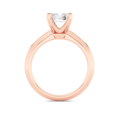 Haylee Emerald Solitaire - Rose Gold