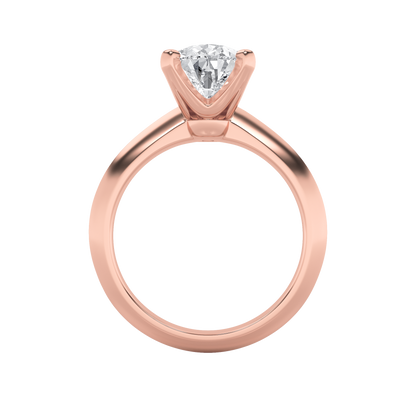 Brooke Pear Solitaire - Rose Gold