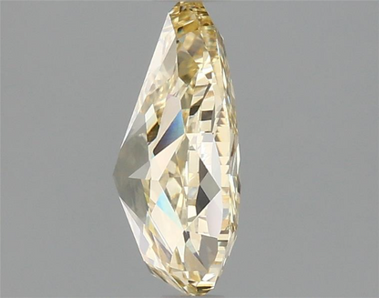 10 Carat Pear Cut Intense Yellow - VVS2 | Loose Lab Grown Diamond for Engagement Ring | IGI Certified