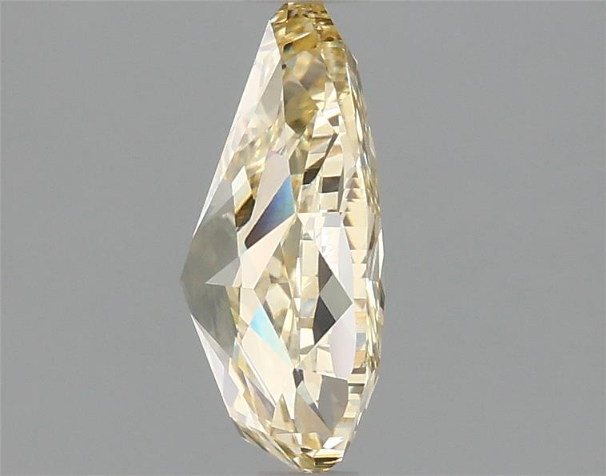 Intense Yellow 1.5 Carat Pear Cut - VVS1 | Loose Lab Grown Diamond for Engagement Ring | IGI Certified Aura Diamonds