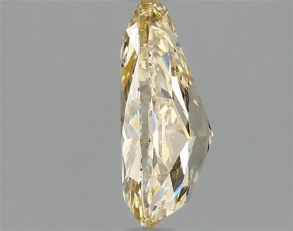 10 Carat Pear Cut Intense Yellow - VVS2 | Loose Lab Grown Diamond for Engagement Ring | IGI Certified