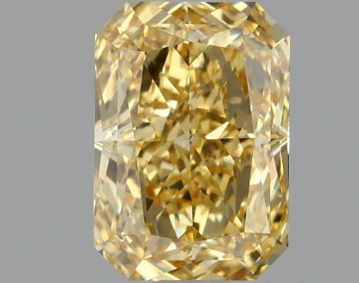 Vivid Yellow 1.48 Carat Radiant Cut - VVS2 | Loose Lab Grown Diamond for Engagement Ring | IGI Certified