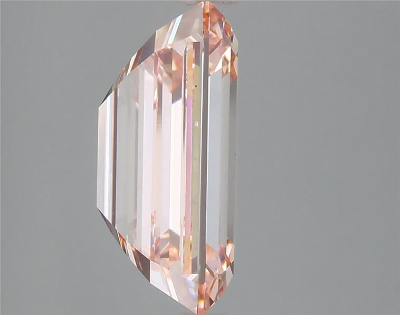 Intense Pink 5 Carat Emerald Cut - VS1 | Loose Lab Grown Diamond for Engagement Ring | IGI Certified Aura Diamonds