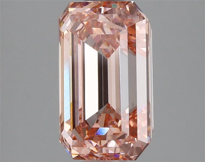 Intense Pink 2.9 Carat Emerald Cut - VVS2 | Loose Lab Grown Diamond for Engagement Ring | IGI Certified Aura Diamonds