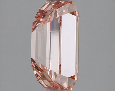 Intense Pink 2.9 Carat Emerald Cut - VVS2 | Loose Lab Grown Diamond for Engagement Ring | IGI Certified Aura Diamonds