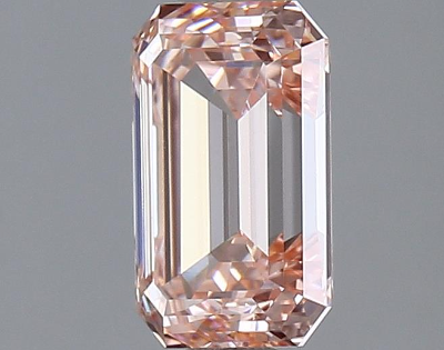 Intense Pink 1.7 Carat Emerald Cut - VVS2 | Loose Lab Grown Diamond for Engagement Ring | IGI Certified Aura Diamonds