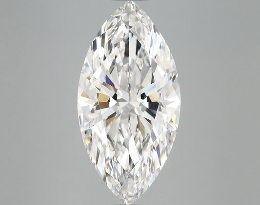 5 Carat Marquise Brilliant Cut -D Colour - VVS2 | Loose Lab Grown Diamond for Engagement Ring | IGI Certified
