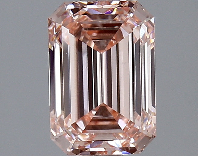 Intense Pink 1.7 Carat Emerald Cut - VVS2 | Loose Lab Grown Diamond for Engagement Ring | IGI Certified Aura Diamonds