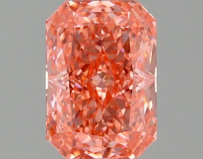 Vivid Pink 1.56 Carat Radiant Cut - VVS2 | Loose Lab Grown Diamond for Engagement Ring | IGI Certified