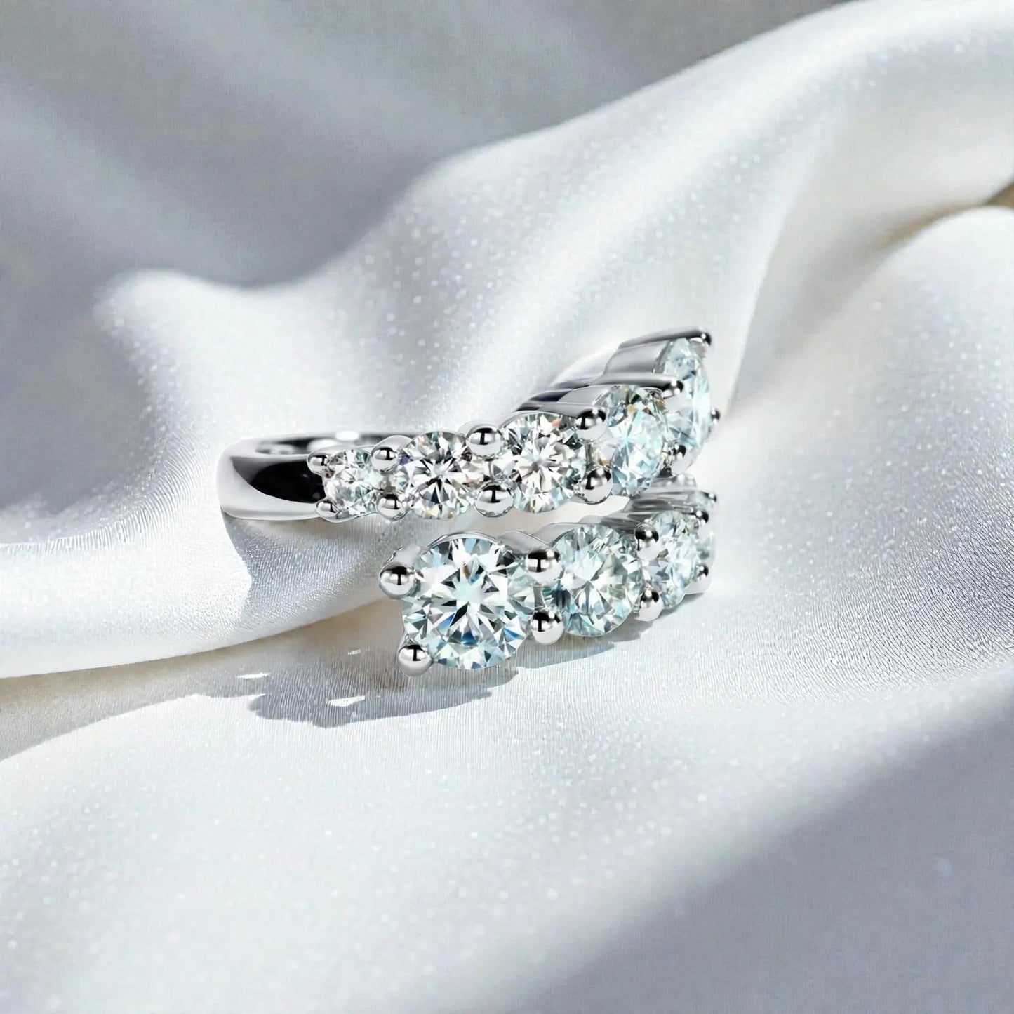 4.2 Carat Weight Vera Moissanite Ring