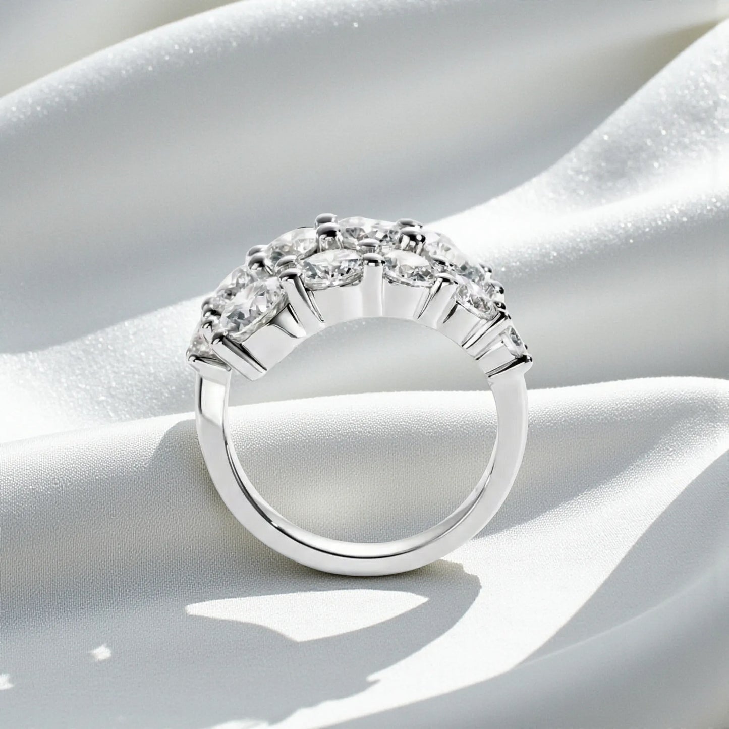 4.2 Carat Weight Vera Moissanite Ring