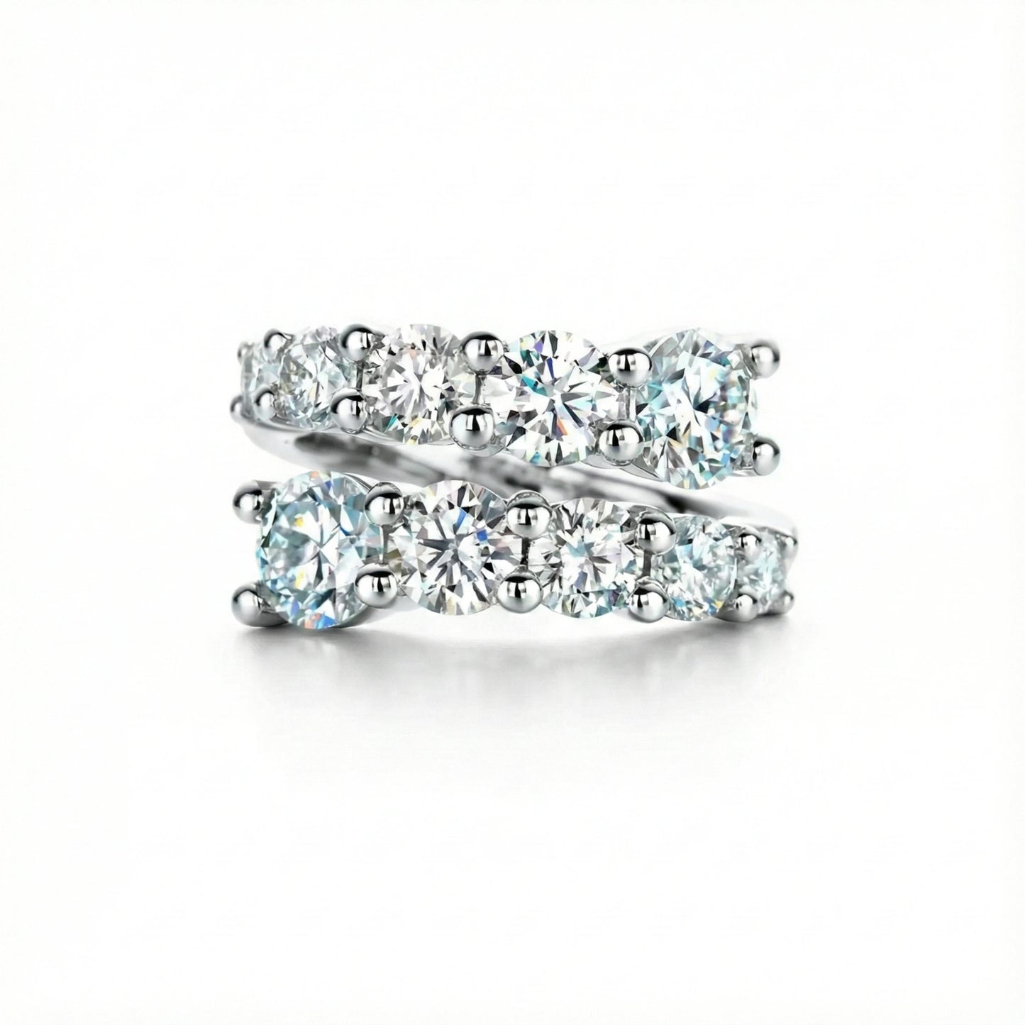 4.2 Carat Weight Vera Moissanite Ring