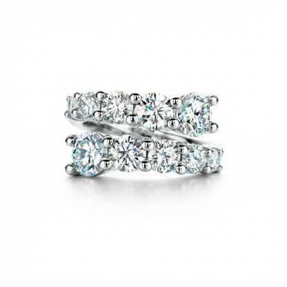 4.2 Carat Weight Vera Moissanite Ring